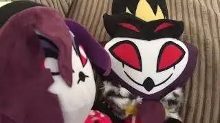 &ldquo;Can we go to Stylish Occult?&rdquo; (With Helluva Boss plushies)