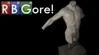 ZBrush: Male Torso Statue