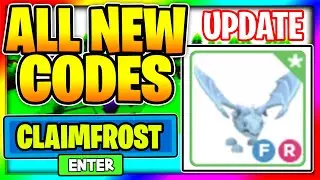 Adopt me! free frost dragon CODES 2021 legendary pets