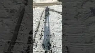 Моноколесо Ninebot One C+ в стоке зимой. Минск, зима 2026 😀