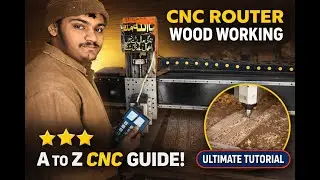 Amazing Wood Craft Process | CNC Machine Creating Wooden Designs