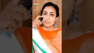 Independence Day Makeup Look 2024 #15august #tricolor #indianmakeup #tringamakeup #15augustmakeup