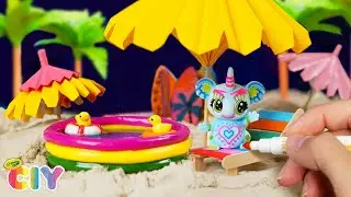 Scribble Scrubbies Beach Adventure | DIY Fun Summer Crafts