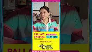 Introducing One of the Masters at #betweenthelines 💜 | Pallavi Barman✨️