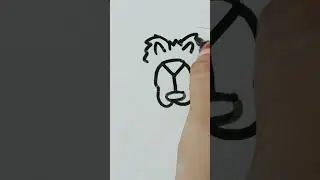 How to draw tiger 🐯 for letter Y #viralvideo #drawing #animaldrawing #shortsvideo #kidsvideo