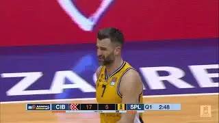AdmiralBet ABA League 2021/22, Round 19 match: Cibona - Split (7.2.2022)