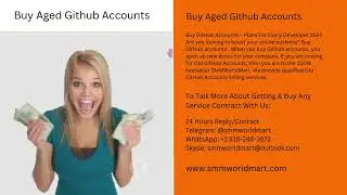 Buy Aged GitHub Accounts