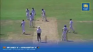 Wanuja Sahan 5 Wickets Afghanistan 'A' | Sri Lanka 'A' Vs Afghanistan 'A' | 1st Innings