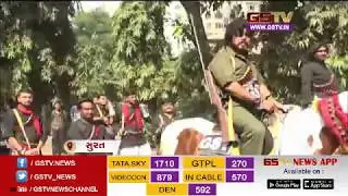Watch VIDEO: Congress's Gabbar Singh Rally in protest against GST in Surat