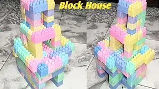 How To Make House With Building Blocks/Toy for kids/Block House/India Blocks Creator/Game Lego Block
