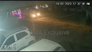 live accident caught in CCTV camera at balasinor city, gujarat