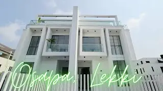 5 Bedroom Duplex + Cinema + Pool In A Nice Estate with Security Guards At Osapa, Lekki