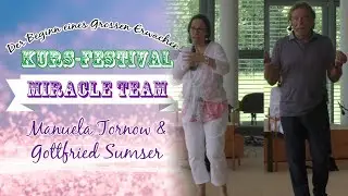 Manuela Tornow und Gottfried Sumser - gemeinsamer Vortrag beim Kurs-Festival 2019