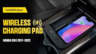 CarQiWireless Wireless Charging Pad Center Console Organizer for Honda CRV 2017 - 2022