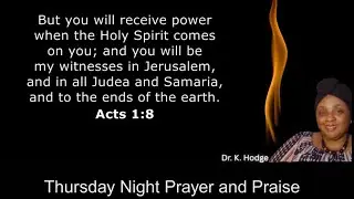 Thursday Night Prayer and Praise