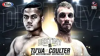 Albert Tuua Vs Billy Coulter - Destiny Muay Thai 15