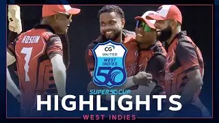 Hinds Takes 4-15! | Trinidad & Tobago v Guyana Harpy Eagles | CG United Super50 2023