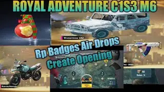 ROYAL ADVENTURE C1S3 M6 🔥 || RP TREASURE CREATE OPENING #bgmi #youtube #vatsalachi