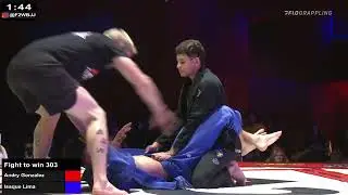 [MY FIRST TOURNMENT IN BLUE BELT] FULL MATCH ISAQUE LIMA VS ANDRY GONZALEZ | FIGHT TO WIN 303 MIAMI