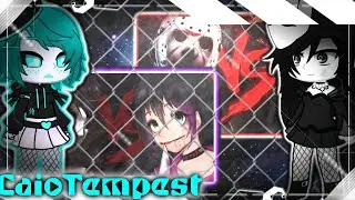 Creepypasta reagindo a Jane VS Nina/Jason vs Freddy Krueger{Keita Beats/7Mz}