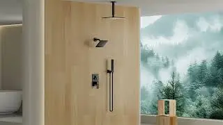 VANFOXLE 1913A3C 06Y8 shower system 视频安装教程