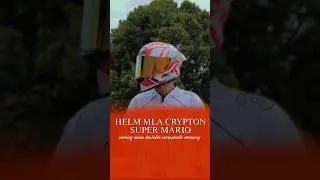 HELM MLA CRYPTON SUPER MARIO🔥😎 #galleryhelm #helmkeren #helmet #mlacrypton #helmfullface