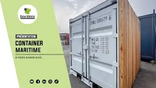 📦 Conteneur 8 pieds &ndash; Solution compacte, s&eacute;curis&eacute;e et esth&eacute;tique