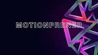 Neon Abstract Triangle Shapes Motion Background 4K