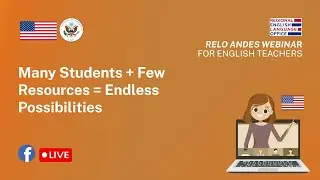 RELO Andes Webinars for English Teachers