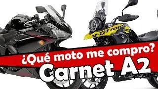 Las mejores motos para el carnet A2 sin limitar