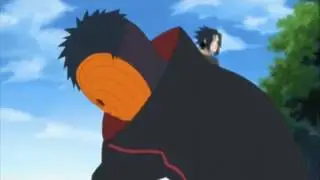 Sasuke think he killed Tobi and this one got up