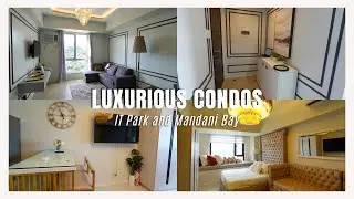LUXURIOUS condo tours in CEBU, Riala and Mandani Bay - impressive interior design - PHILIPPINES