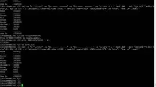Linux Scripting 9   sed,awk,findgrep,loops   one liner