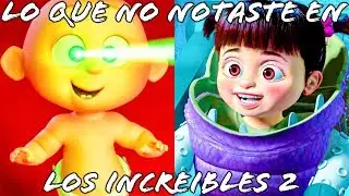 LO QUE NO NOTASTE EN LOS INCREIBLES 2 | TEORÍA PIXAR | ByGudiOn