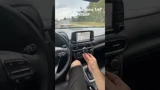 2019 Hyundai Kona 1.6T GDI 175HP запуск двигателя #hyundai #test