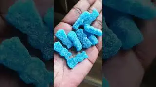 I Was So Ready To Try JUST BLUE Sour Patch Kids! Yay or Nah? #shorts