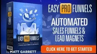 Done for you Affiliate marketing funnel system - Easy Pro Funnels