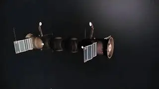 Tantares Soyuz docking