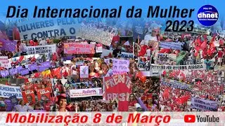 Mulheres Mobilização 08 de Março em Natal - RN - Cobertura da Pós TV DHnet