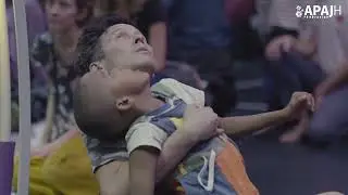 Les jeunes de l'IEM La Passerelle en scène au théâtre du Châtelet à Paris (2022)