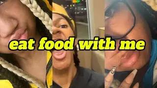 EAT FOOD WITH ME🍔