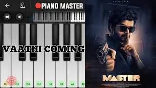 MASTER - Vaathi Coming | Piano Tutorial | Perfect Piano