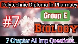 Up Polytechnic Entrance Exam Preparation 2021 Group E - Biology