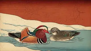 Mandarin Ducks | 1 Hour Gentle Koto Music for Love & Harmony | iki | 息