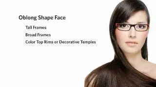 Best Women's Frames for an Oblong Face Shape