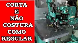 Como regular a Overlock chinesinha corta o tecido mas não costura