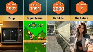 Evolution of Video Games 1958-2025 | Graphics, Consoles & AI