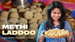 Methi ke laddoo | Winter Special | super healthy and delicious recipe | @Simplyjulie123 #viral