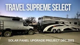 Travel Supreme Coach Roof Solar Panel Upgrade Project