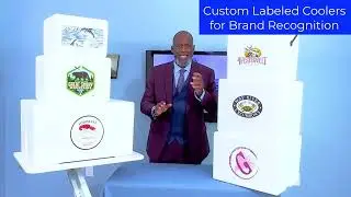 Custom-Labeled Styrofoam Coolers That Promote Your Brand